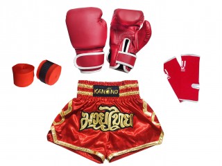 Kanong Complete Fight Set for Kids : Model 121-Red