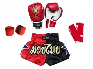 Muay Thai Bundle for Kids : Red
