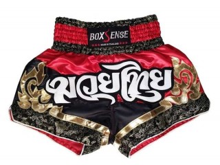 Boxsense Thaiboxing Shorts : BXS-086-Red