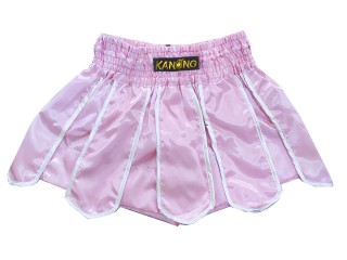 Kanong Gladiator Muay Thai Skirt shorts : KNS-139-Pink