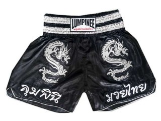Lumpinee Dragon Kickboxing  shorts : LUM-038 Black